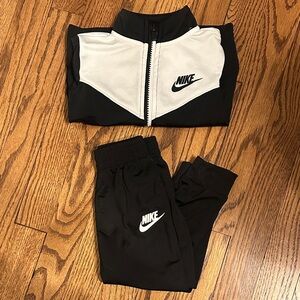 Nike Black and White Track Suit- Size 18M